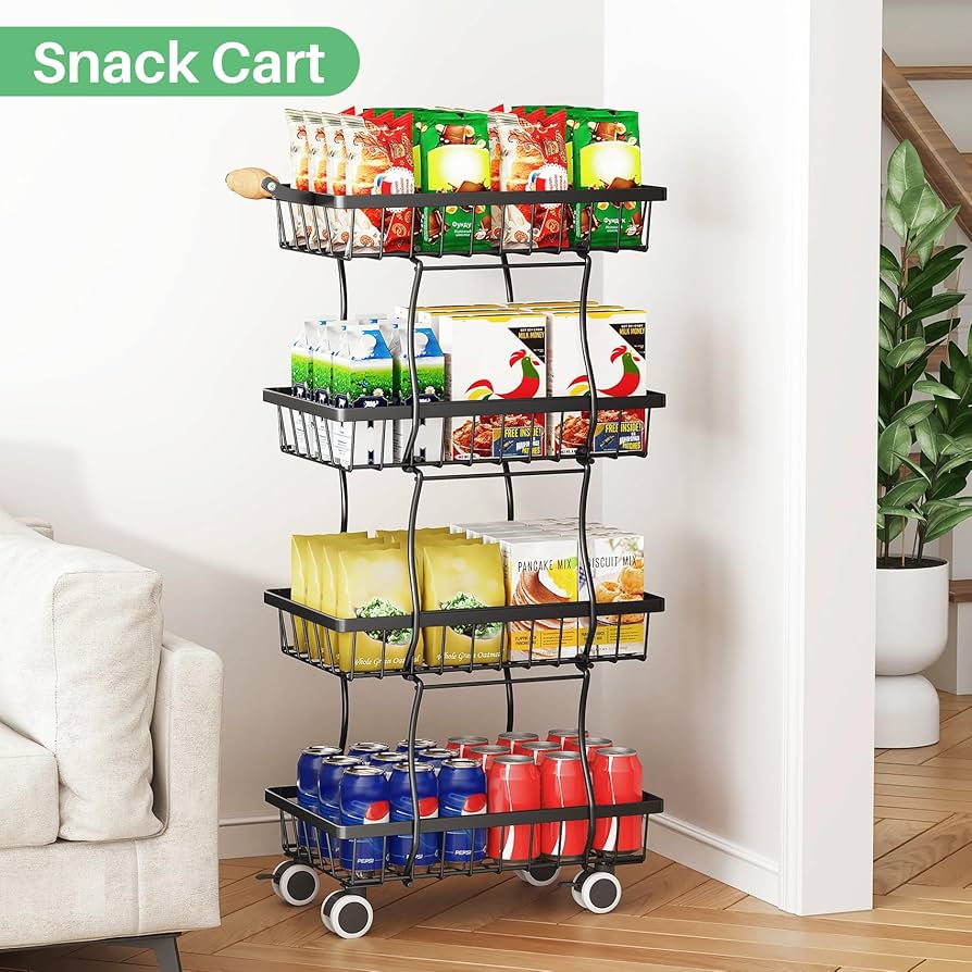★ Akari ★ WALLABY BASKET STAND Black IDEE WALLABY BASKET STAND Black